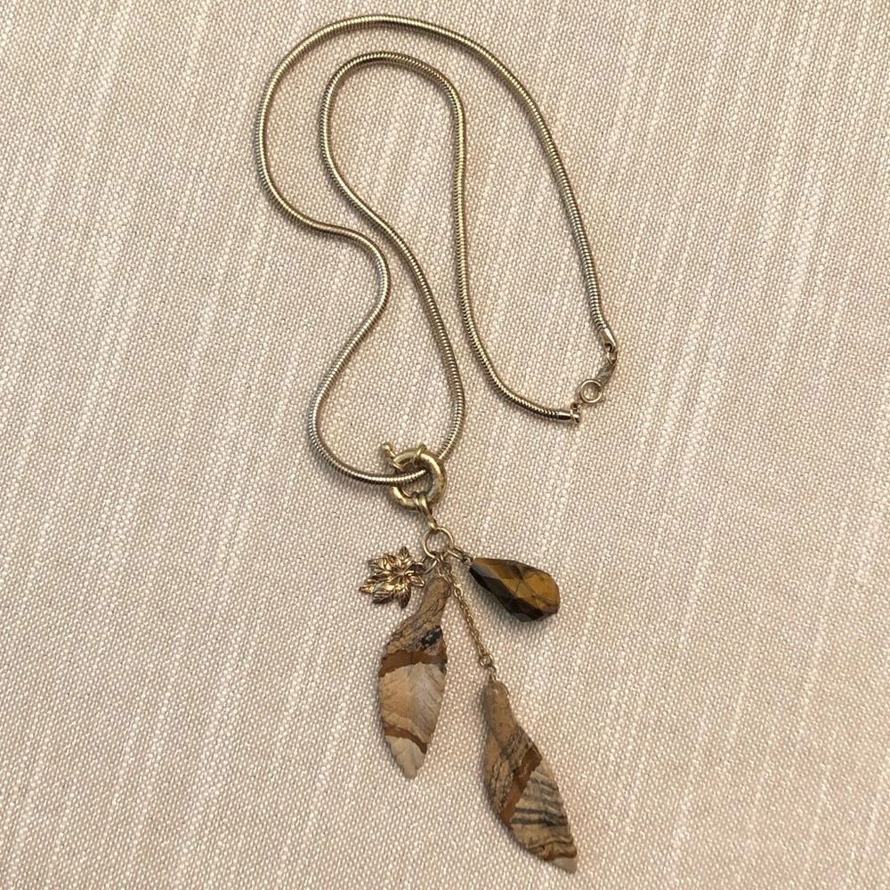 Napier | Natural Charm Cluster Necklace | 24” Length